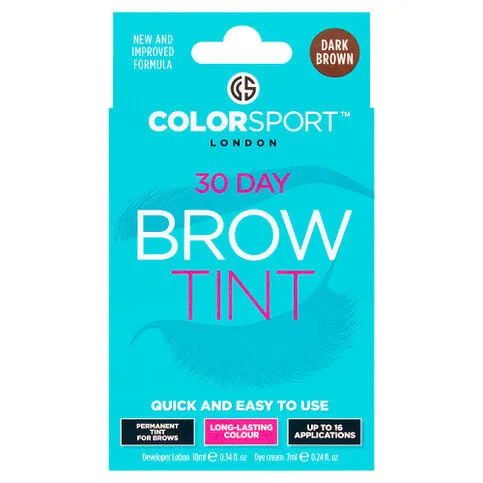 COLORSPORT 30DAY BROW TINT DARK BROWN EACH