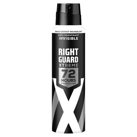 Right Guard Xtreme Invisible 72 Hours Protection Anti-Perspirant 150ml