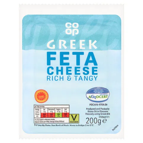 Co-op Greek Feta Cheese 200g