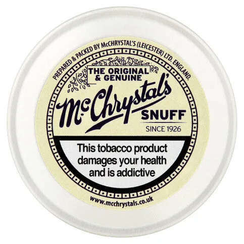 McChrystal's Large Snuff Tin