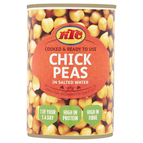 KTC Chick Peas in Salted Water 400g