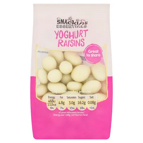 Snacking Essentials Yoghurt Raisins 100g