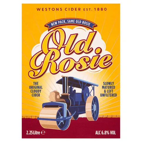 Westons Cider Old Rosie The Original Cloudy Cider 2.25L