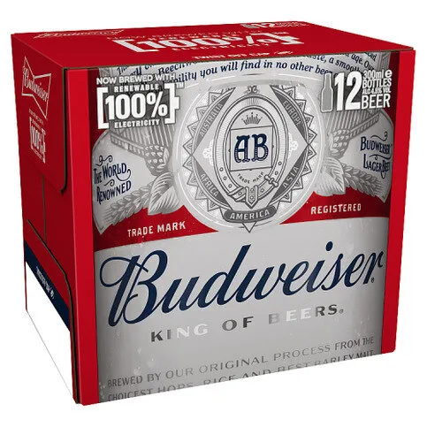 Budweiser Beer 12 x 300ml