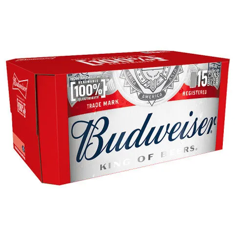 Budweiser Beer 15 X 440ml