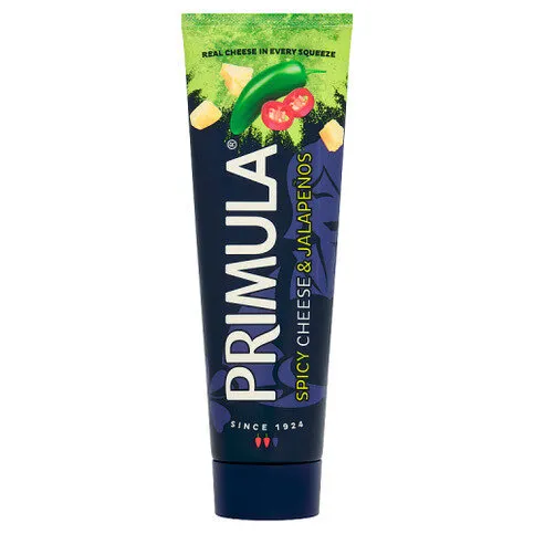 Primula Spicy Cheese & Jalapeños 140g