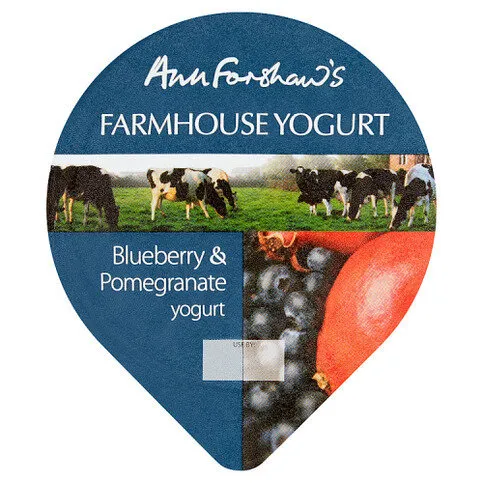 Ann Forshaw's Farmhouse Yogurt Blueberry & Pomegranate Yogurt 140g