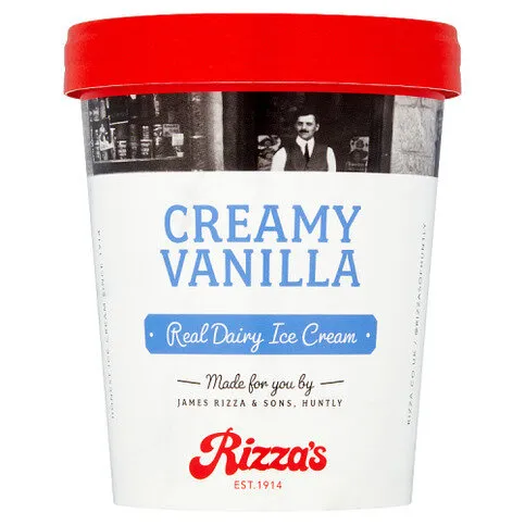 Rizzas Creamy Vanilla 500ML