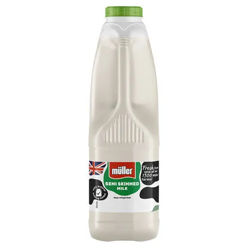 müller Semi Skimmed Milk 1L