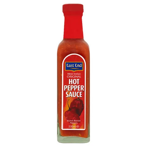 East End West Indian Original Hot Pepper Sauce 220ml