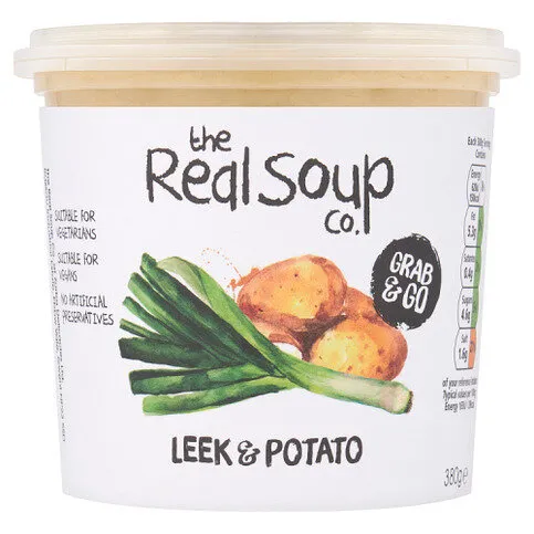 The Real Soup Co. Leek & Potato 380g