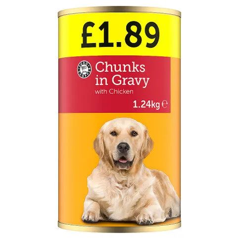 Euro Shopper Chunks in Gravy with Chicken 1.24kg