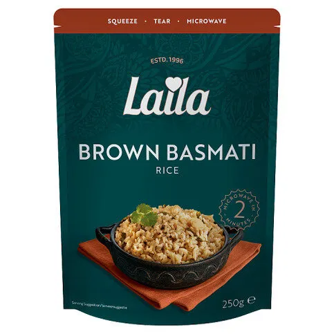 Laila Brown Basmati Rice 250g