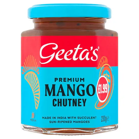 Geeta's Premium Mango Chutney 230g