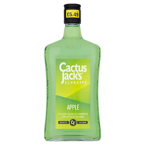 Cactus Jack's Schnapps Apple 50cl