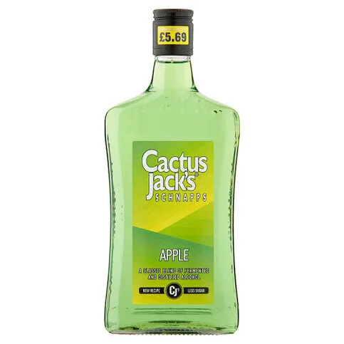 Cactus Jack's Schnapps Apple 50cl