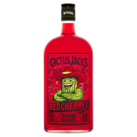 Cactus Jack's Red Cherry Rebel Sour Schnapps 70cl