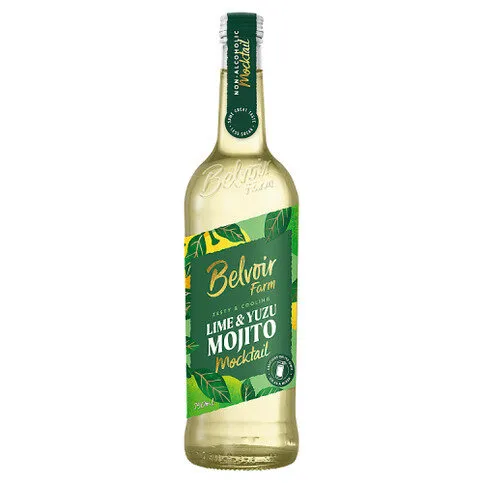 Belvoir Farm Lime & Yuzu Mojito Mocktail 750ml