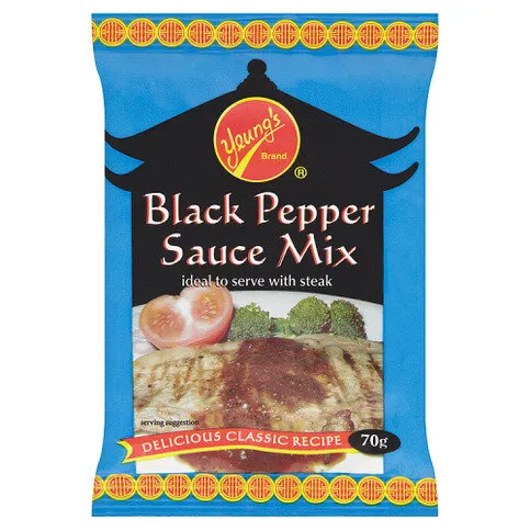 Yeung's Black Pepper Sauce Mix 70g