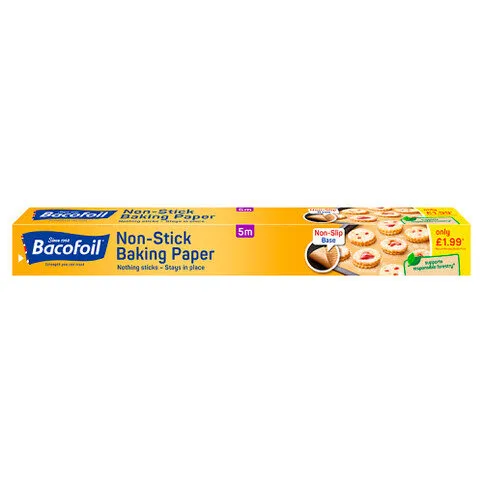 Bacofoil Non-Stick Baking Paper 38cm x 5m