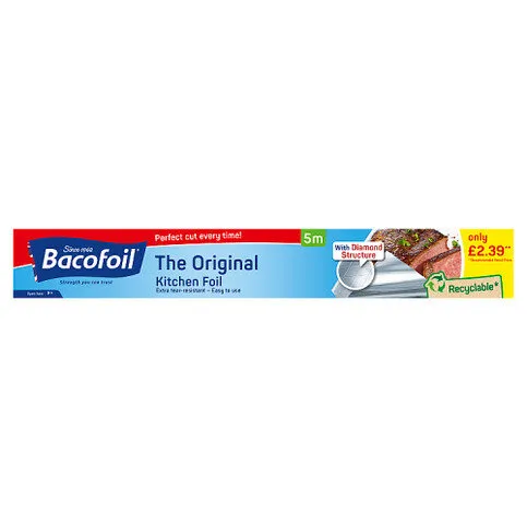 Bacofoil The Original Kitchen Foil 5m x 30cm