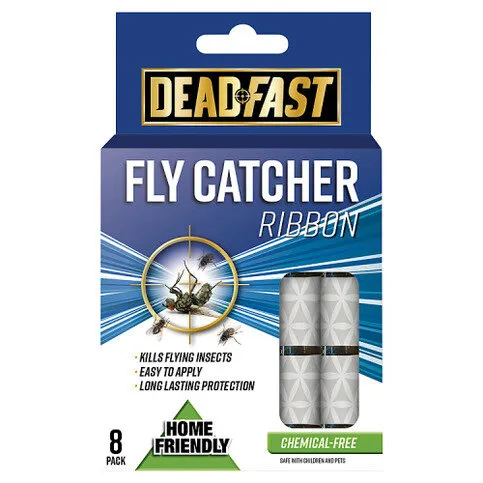 DeadFast Fly Catcher Ribbons 8 Pack