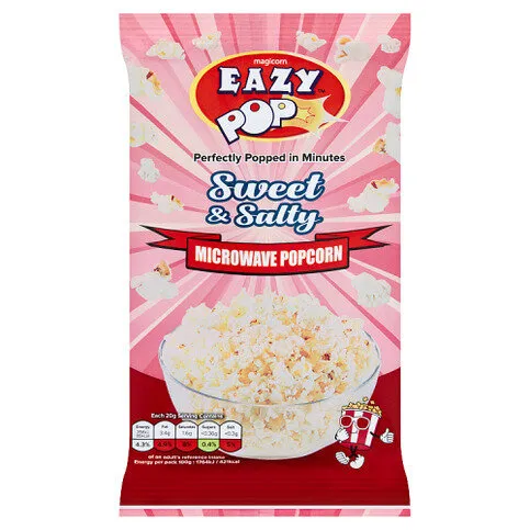 Eazy Pop Magicorn Sweet & Salty Microwave Popcorn 85g