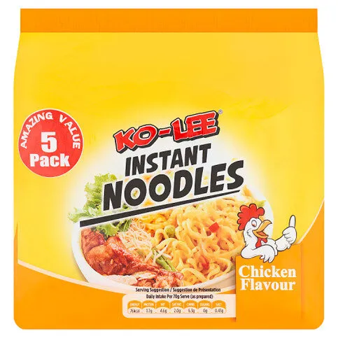 Ko-Lee Chicken Flavour Instant Noodles 5 x 70g