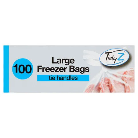 FOOD BAGS TIE LARGE B0262 100S