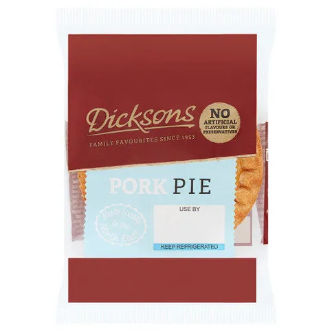 Dicksons Pork Pie 128g