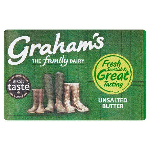 Graham's The Family Dairy Unsalted Butter 250g