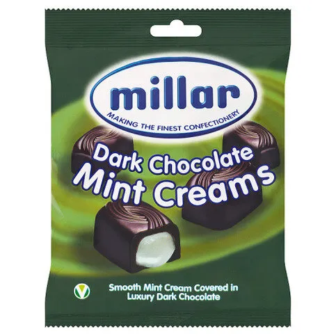 Millar Dark Chocolate Mint Creams 130g