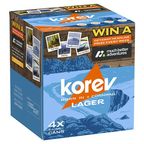 Korev Lager 4 x 440ml