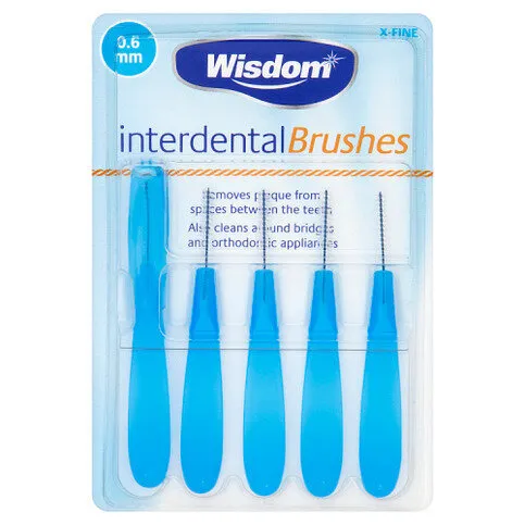 WISDOM INTERDENTAL BLUE .60MM