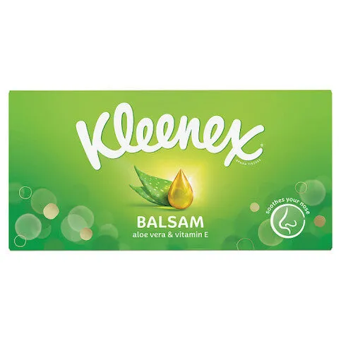 Kleenex Balsam Tissues Single Standard Box