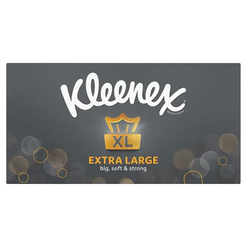 Kleenex Extra Large Tissues - Even Bigger Tissues for When You Need a Little Extra - Single Pack