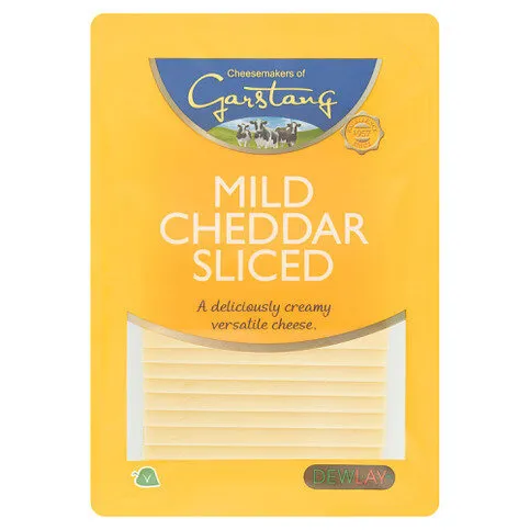 Dewlay Mild Cheddar Sliced 200g