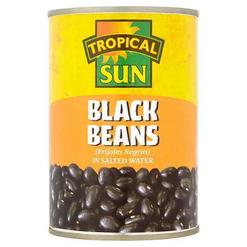 Tropical Sun Black Beans in Salted Water 400g