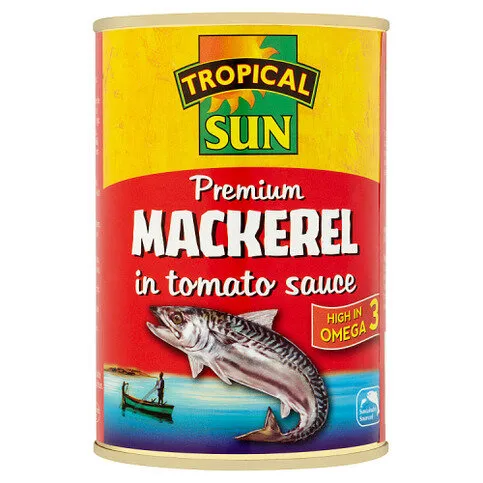 Tropical Sun Premium Mackerel in Tomato Sauce 400g