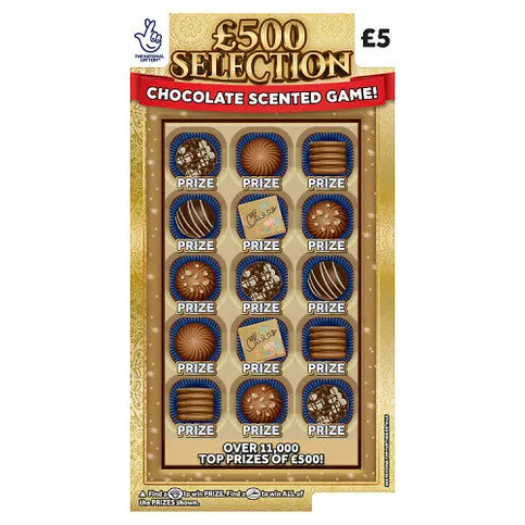 National Lottery £5 £500 £500 Selection Scratchcard Game