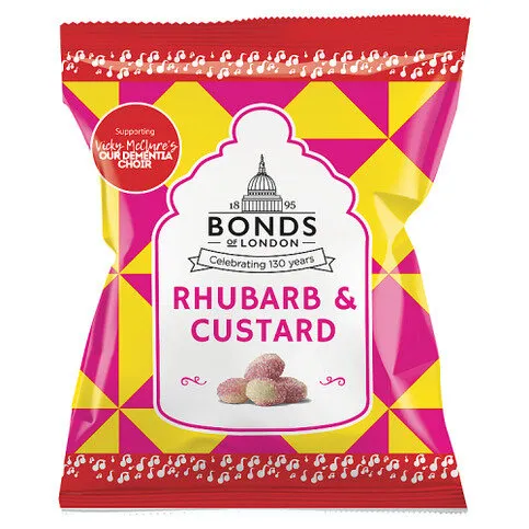 Bonds of London Rhubarb & Custard 130g