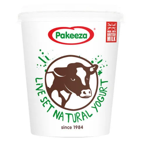 Pakeeza Live Set Natural Yogurt 425g