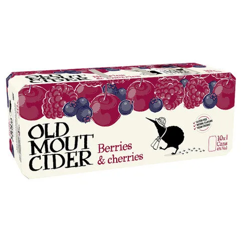 Old Mout Cider Berries & Cherries 10 x 330ml Cans