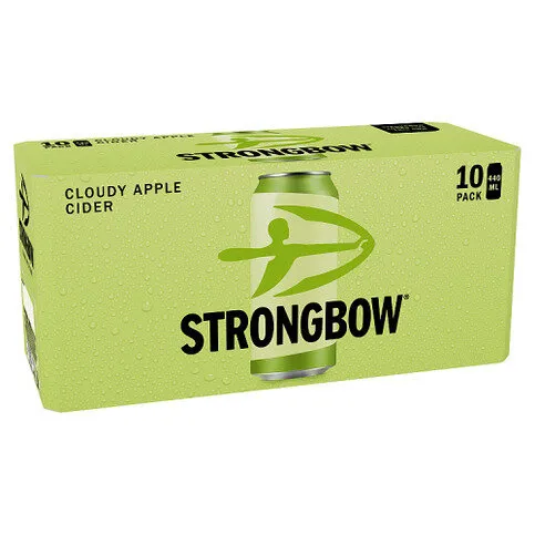Strongbow Cloudy Apple Cider 10 x 440ml