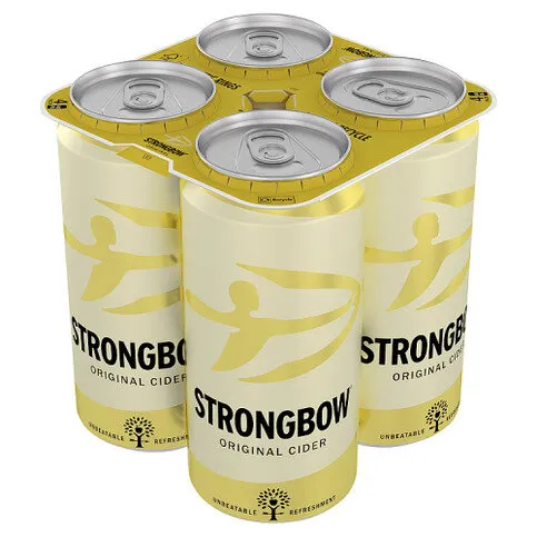 Strongbow Original Cider Cans 4 x 440ml
