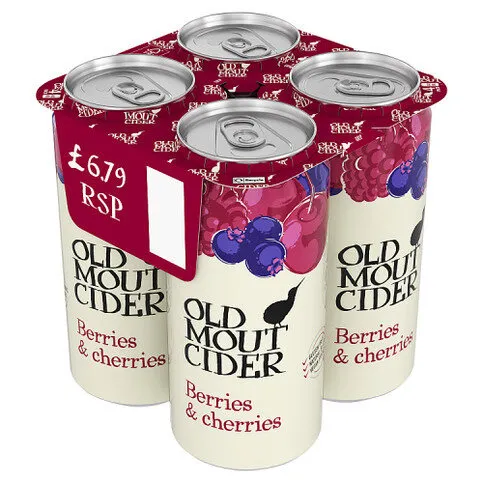 Old Mout Cider Berries & Cherries 4 x 440 ML