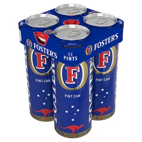  Foster's Australian Lager Beer Can 568ml