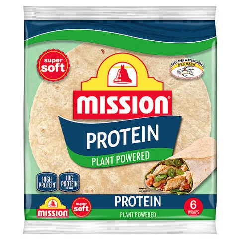 Mission 6 Protein Wraps 367g