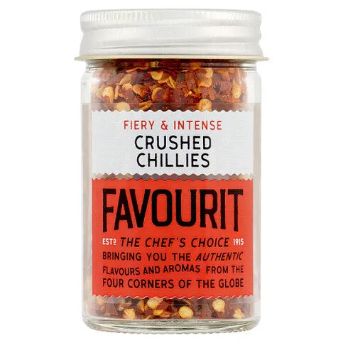 Favourit Crushed Chillies 28g
