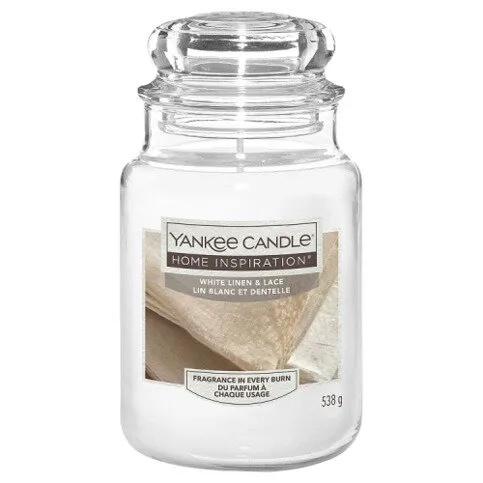 Yankee Candle Linen & Lace Large Jar EACH